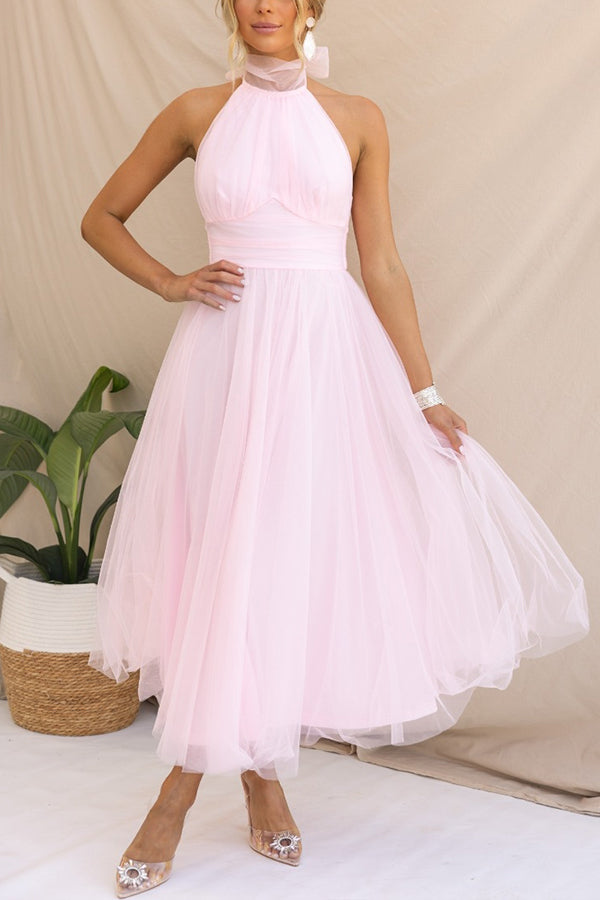 Sofía Aesthetic Dress with Long Skirt Elevated Occasion Wear