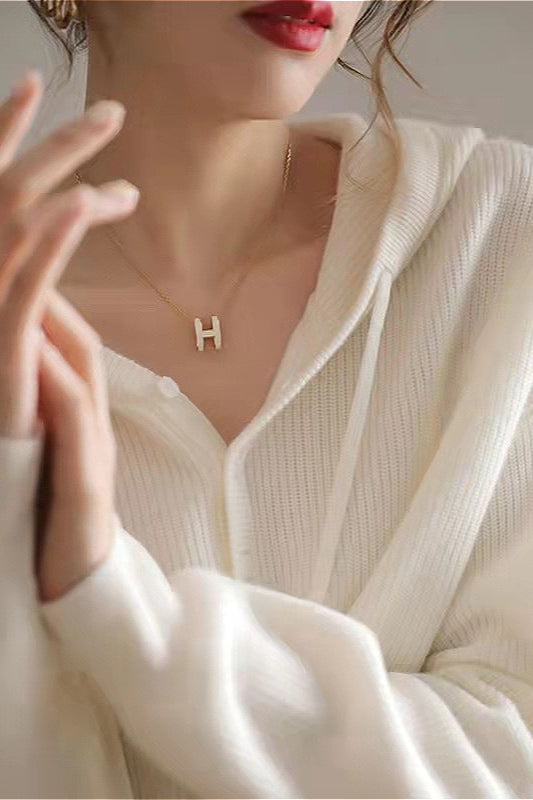 Loose Knit Hoodie