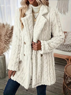 | Soft thermal coat with long sleeves