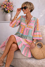 Dahlia | Patchwork Dress