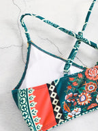 | Bikini Set with Crisscross Straps