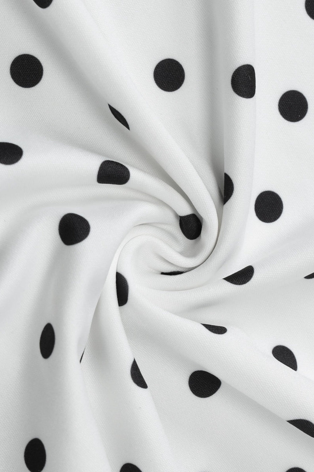 Boat Neck Polka Dot Asymmetric Shoulder Tie Detail Bodycon Mini Dress