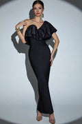 Sexy Ruffled Bandage Formal Dress