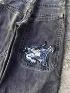 American Retro Hiphop Boyfriend Jeans