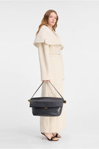 High-End Wool Long Overcoat