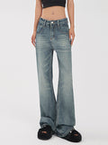 Vintage Straight Wide Leg Jeans