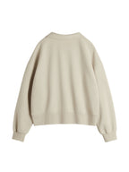 Solid Color Lapel Neck Oversized Hoodie