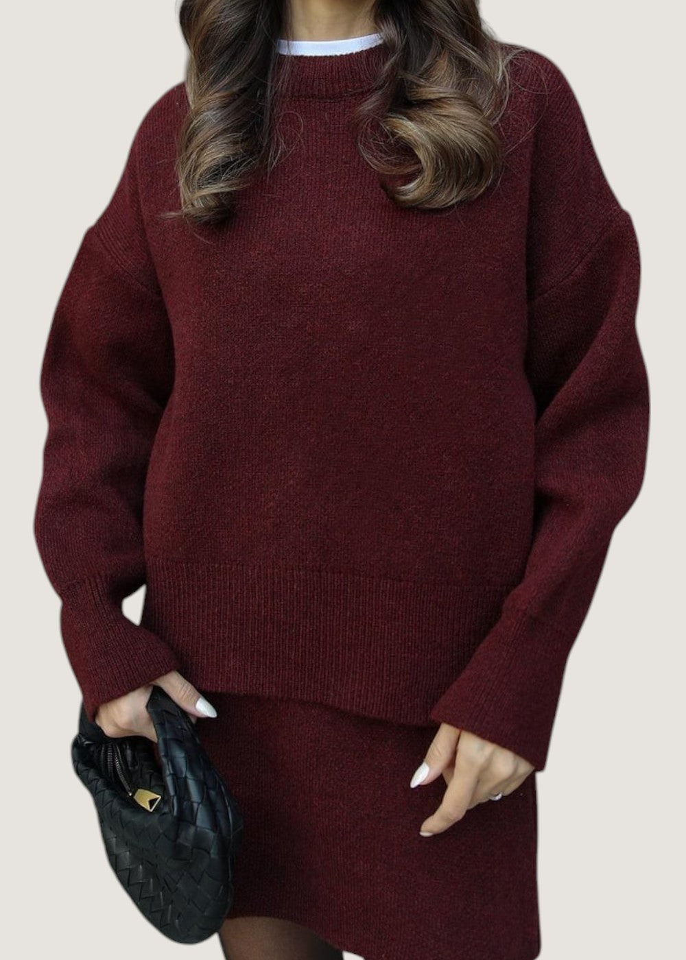 Cozy knit set