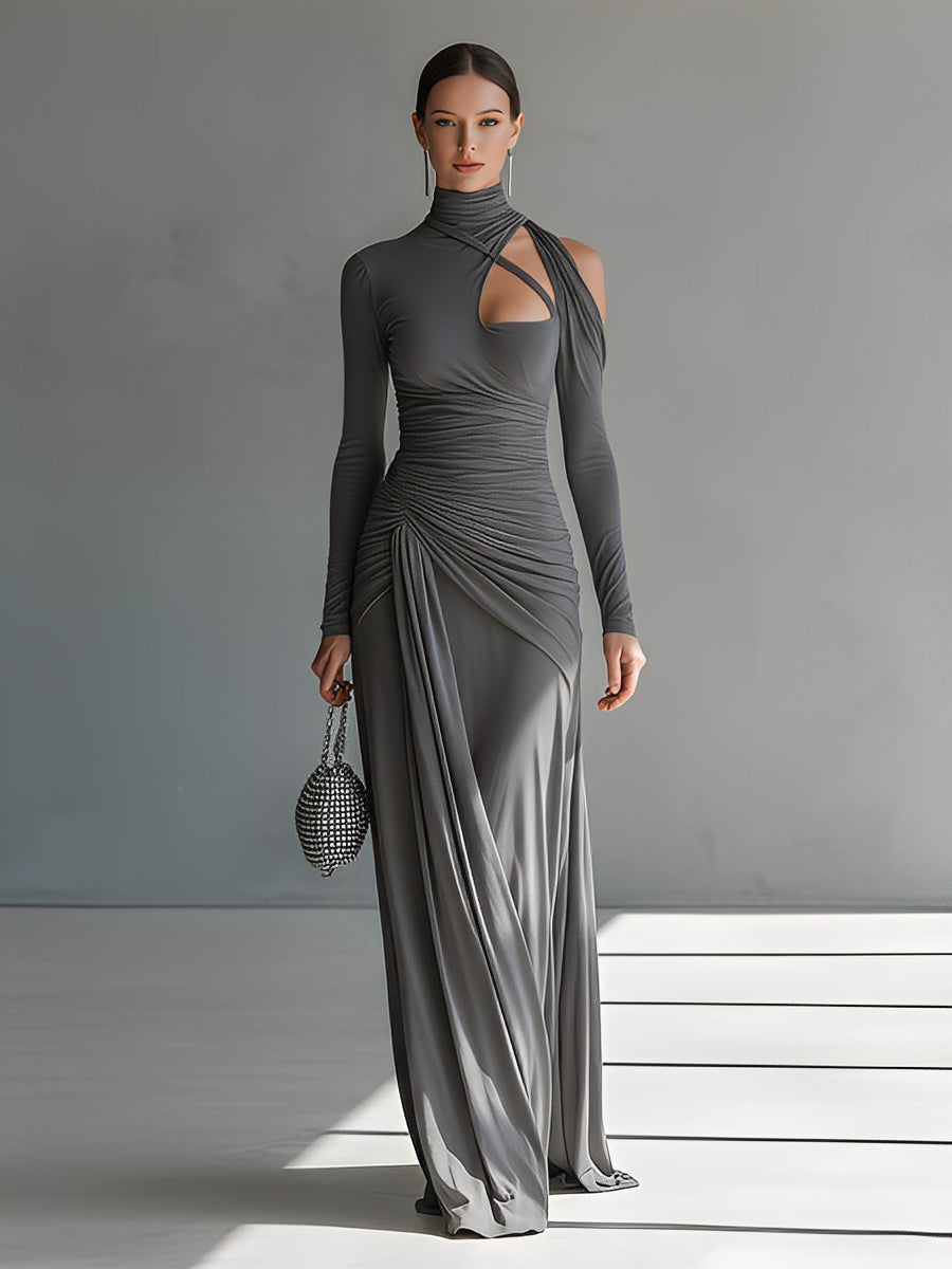 Isolde | Ruched Maxi Dress