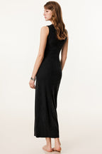 Slim Fitted Knit Tank Sweater Dress