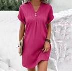 Kennedy Chic Summer Dress in Lightweight Fabric and Design Evening Wear Edit
