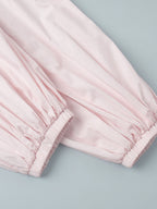 Pure Cotton Lantern Pants Color Loose-fit Comfort Pants