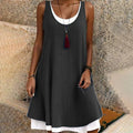 | Sleeveless Midi Dress
