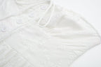Gentle Summer Lace Mini Dress