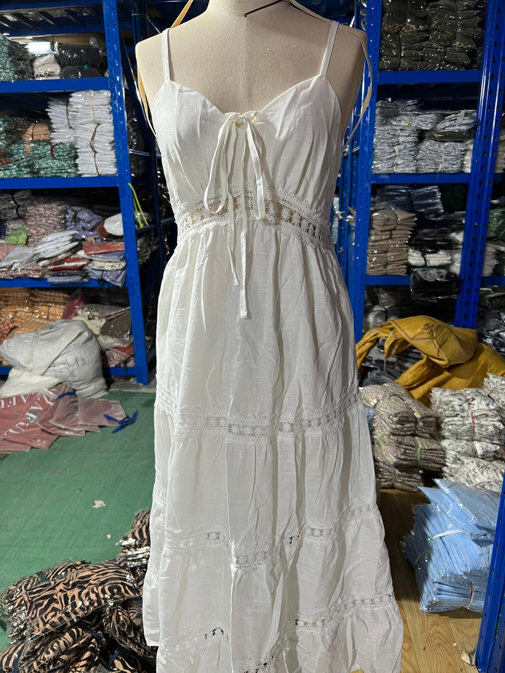 White Day to Night Midi Dress