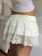 Multi-Layer Stackability Mini Skirt