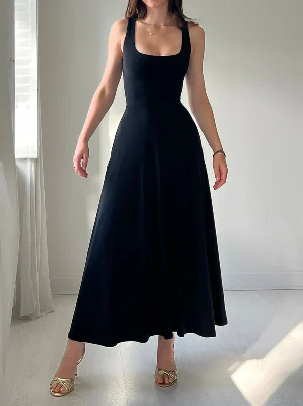 Graciela Minimalist Stylish Midi Dress Designer Edit