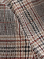 Plaid Short Blazer