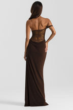 Lace Panel Bodycon Dress