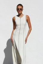 Ofelia Exclusive Dress Cream Evening Wear Edit