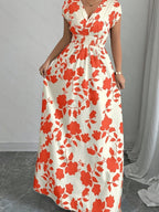 Hit Flowers Plants And Flowers Maxi Dresses