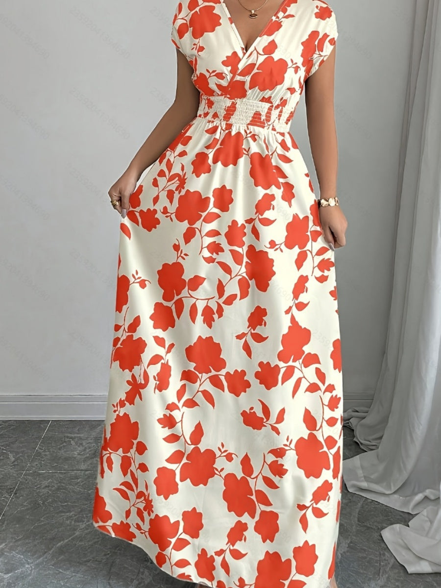 Hit Flowers Plants And Flowers Maxi Dresses
