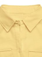 Sleeveless Lapel Vests Shirts Chiffon Blouse