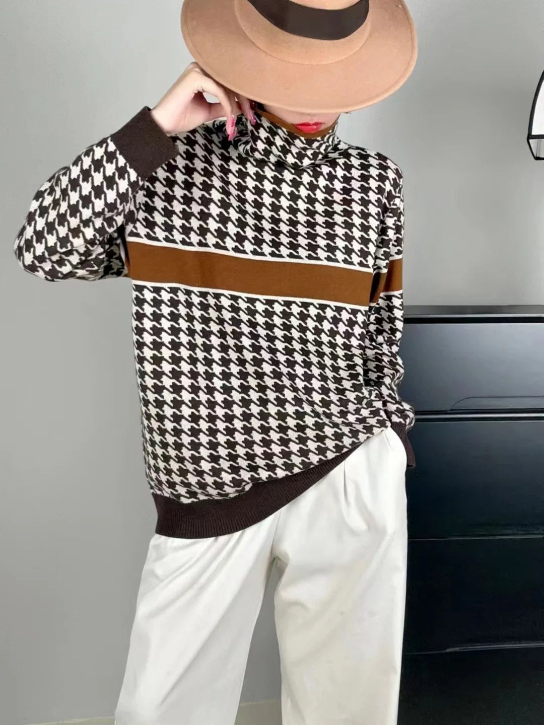 | Elegant turtleneck sweater