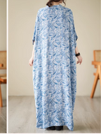 Breezy Elegance Kaftan Dress with Side Pockets
