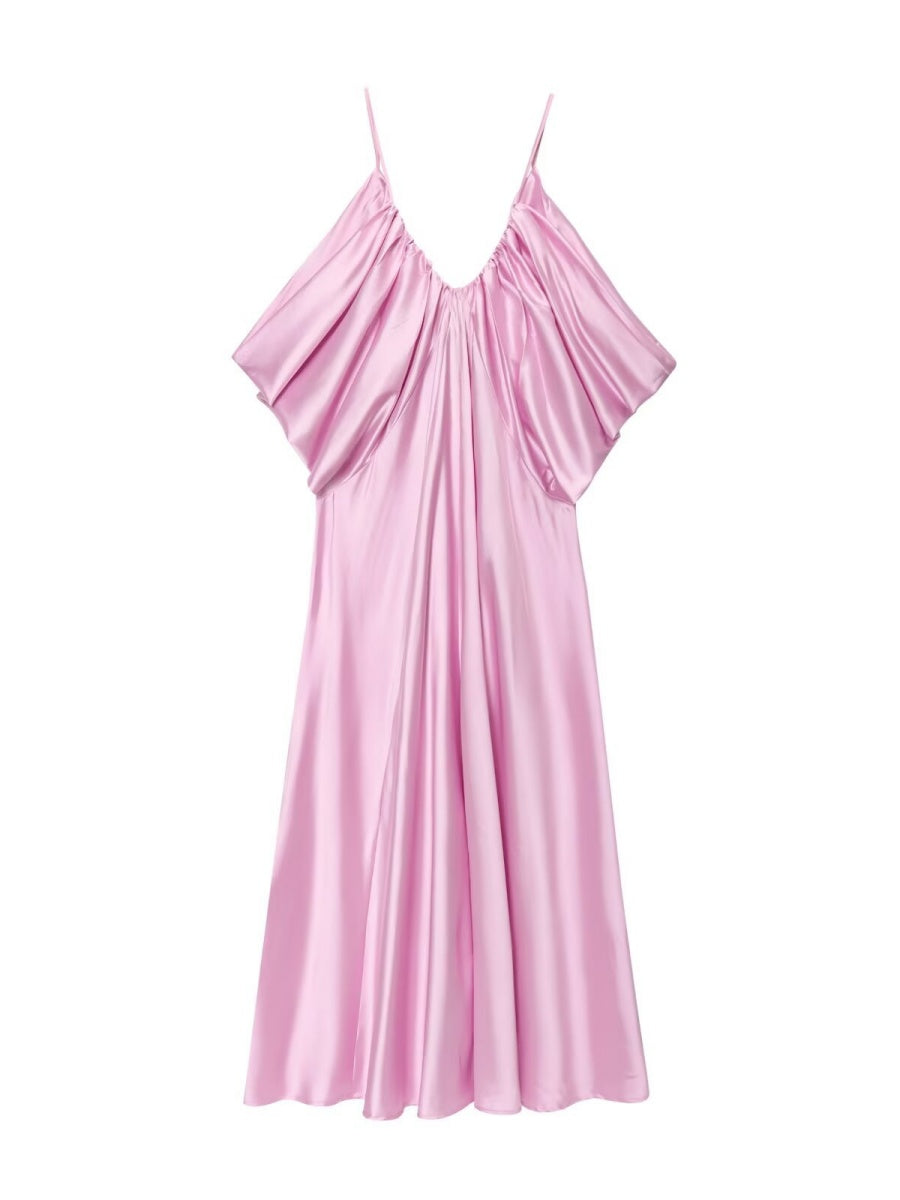 Loose-fit Lazy Extra Large Camisoles Maxi Dresses