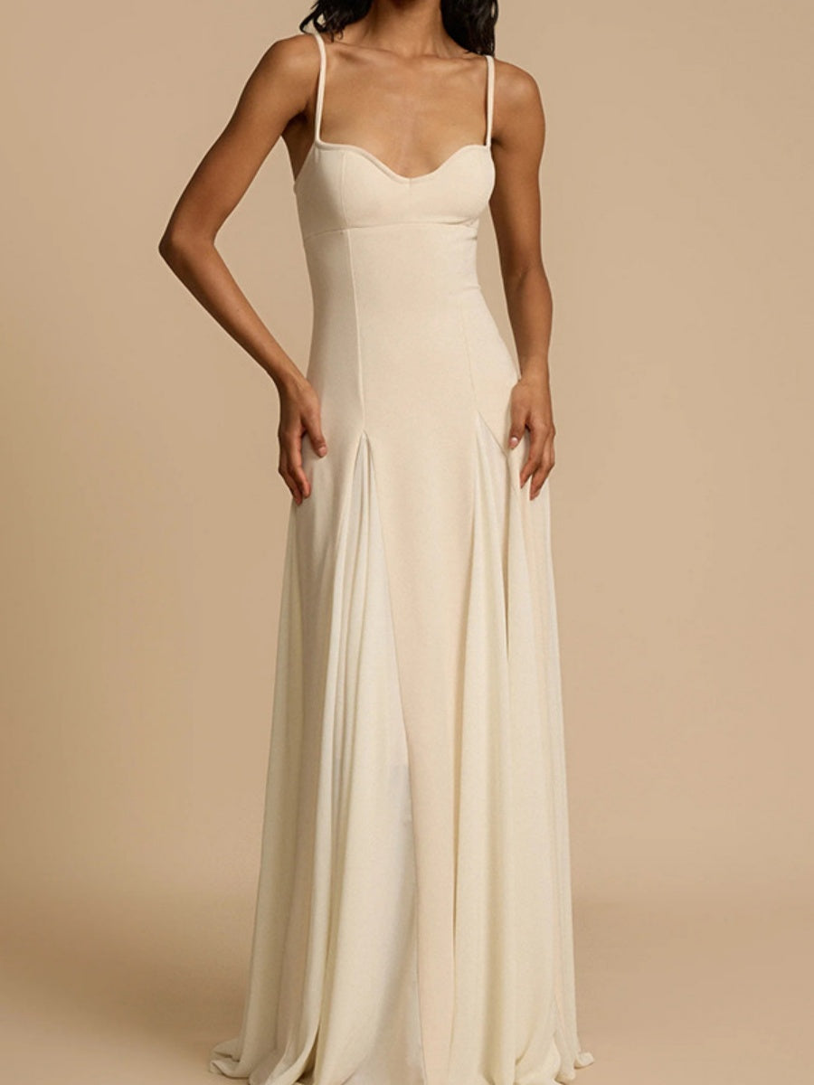 Big Swing Solid Color Lazy Temperament Maxi Dresses