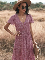 | Maxi Dress in Coastal Breeze
