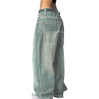 American Retro Distressed Washed Boyfriend Jeans