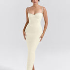 Textured Maxi Bodycon Dress