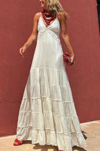 Yolanda Elevated White Resort Dress From Sicily Chic Silhouette Collection