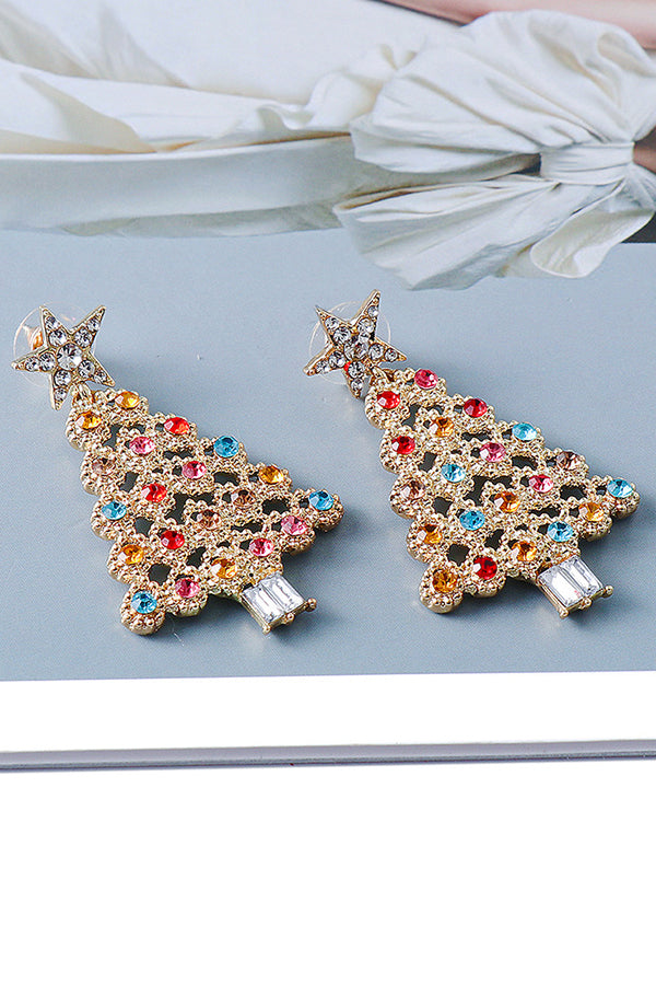 Christmas Tree Fashion Earrings