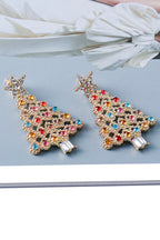 Christmas Tree Fashion Earrings