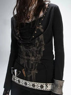 Y2K Retro Dark Long Sleeve Long Sleeve