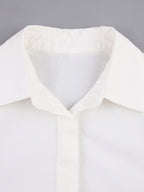 Solid Loose Long Sleeves Shirts