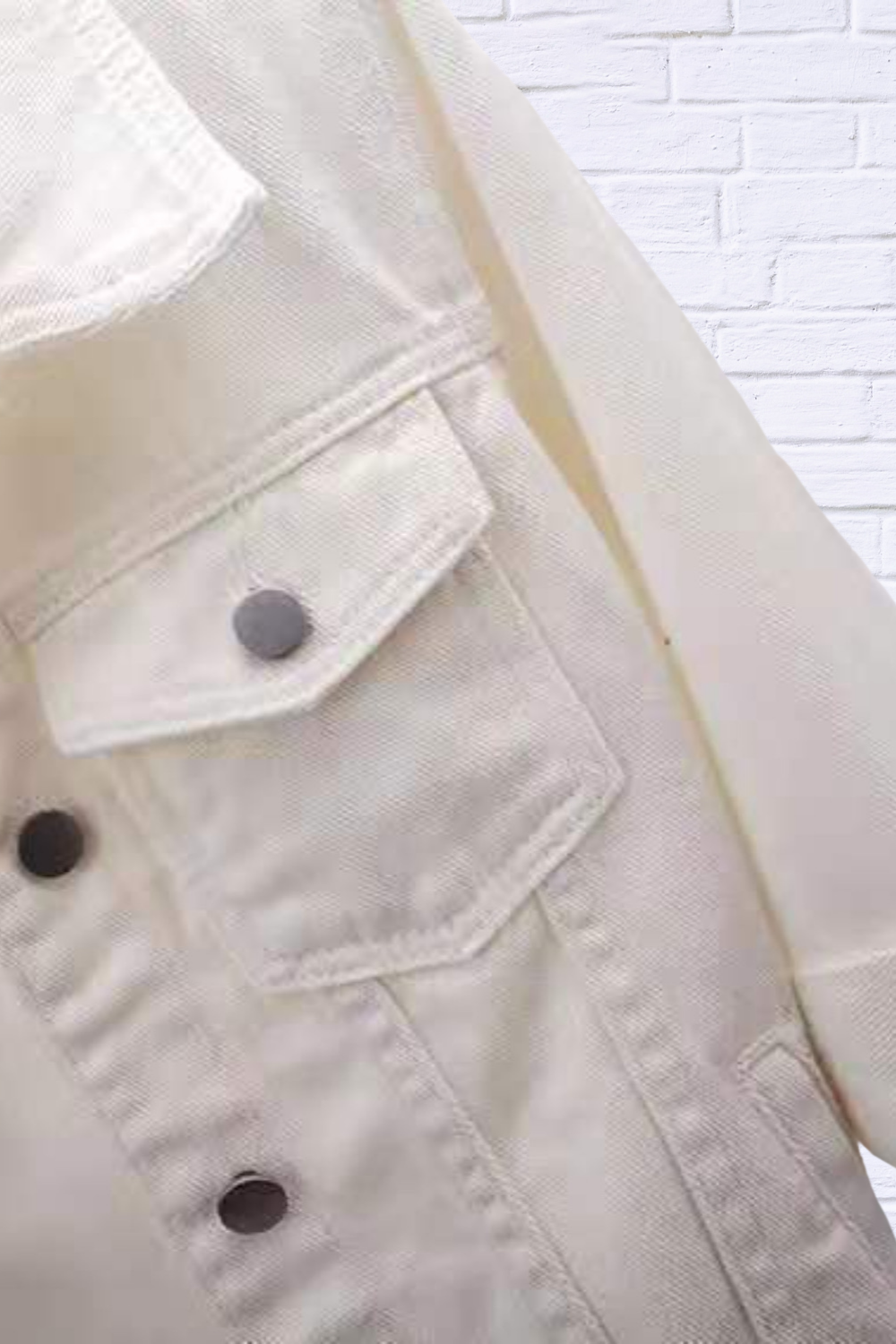 Full Size Cropped  Denim Jacket Plus Size