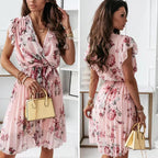 Ofelia Chic Summer Dress with Print Premium Wardrobe Essential