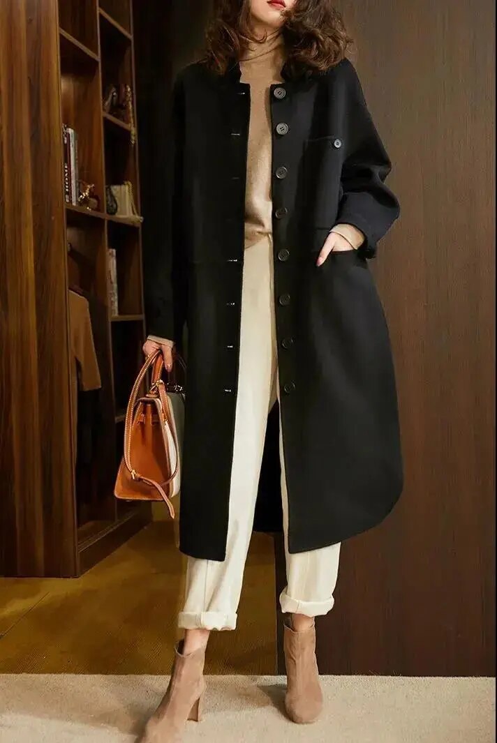 | Long winter coat
