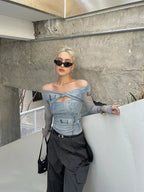 Acubi Mesh Top