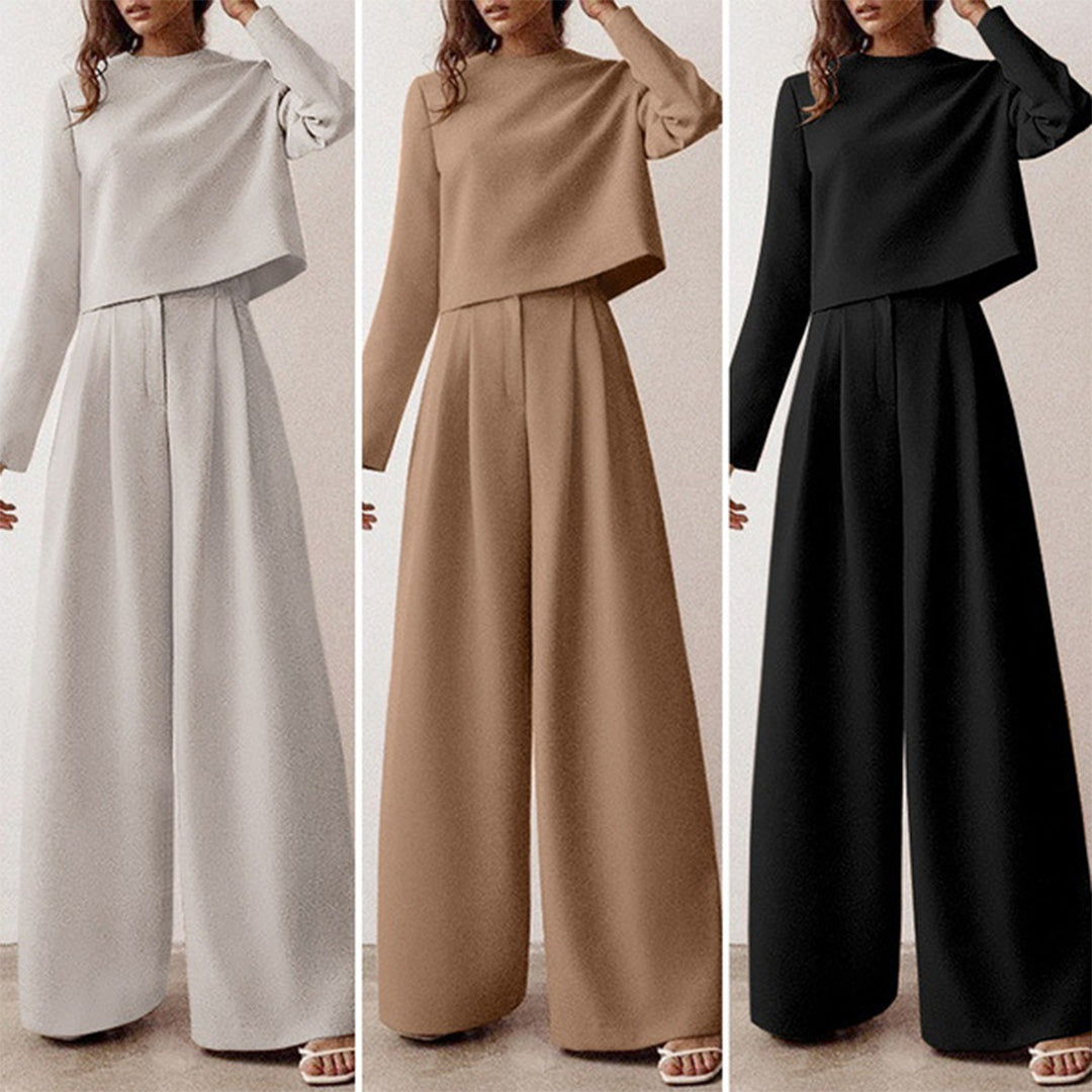 | Women’s Relaxed Fit Two-Piece Outfit Set