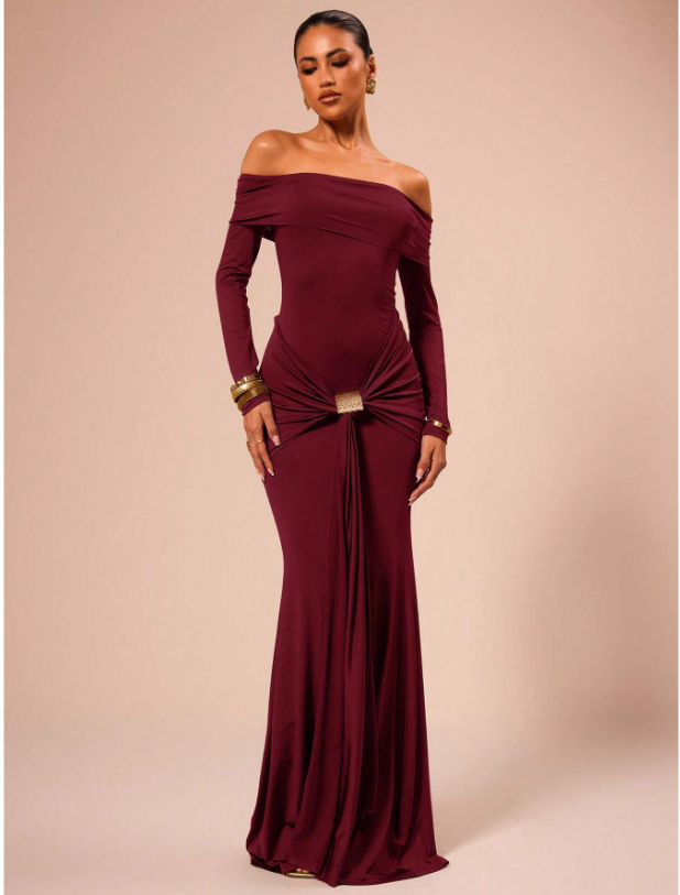 Elara Elegant Maxi Dress