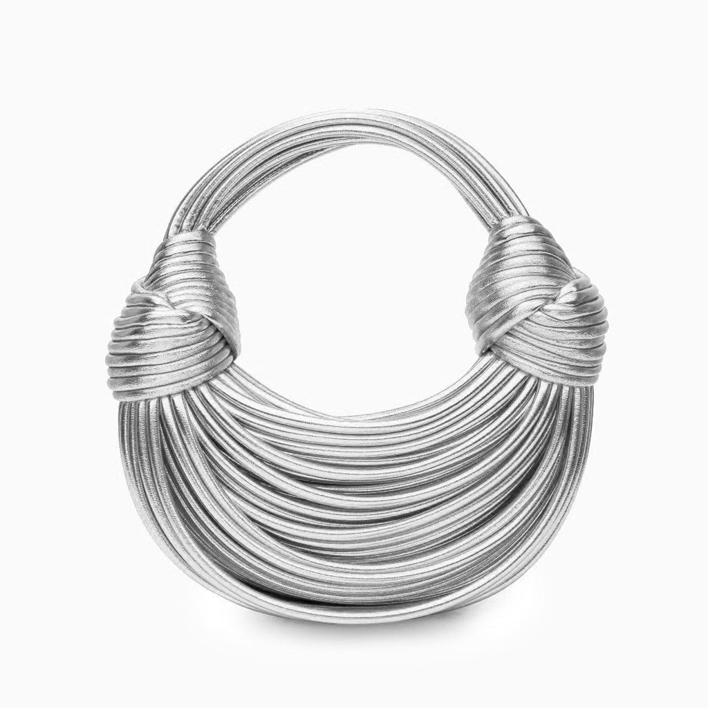Amanda Silver Handbag