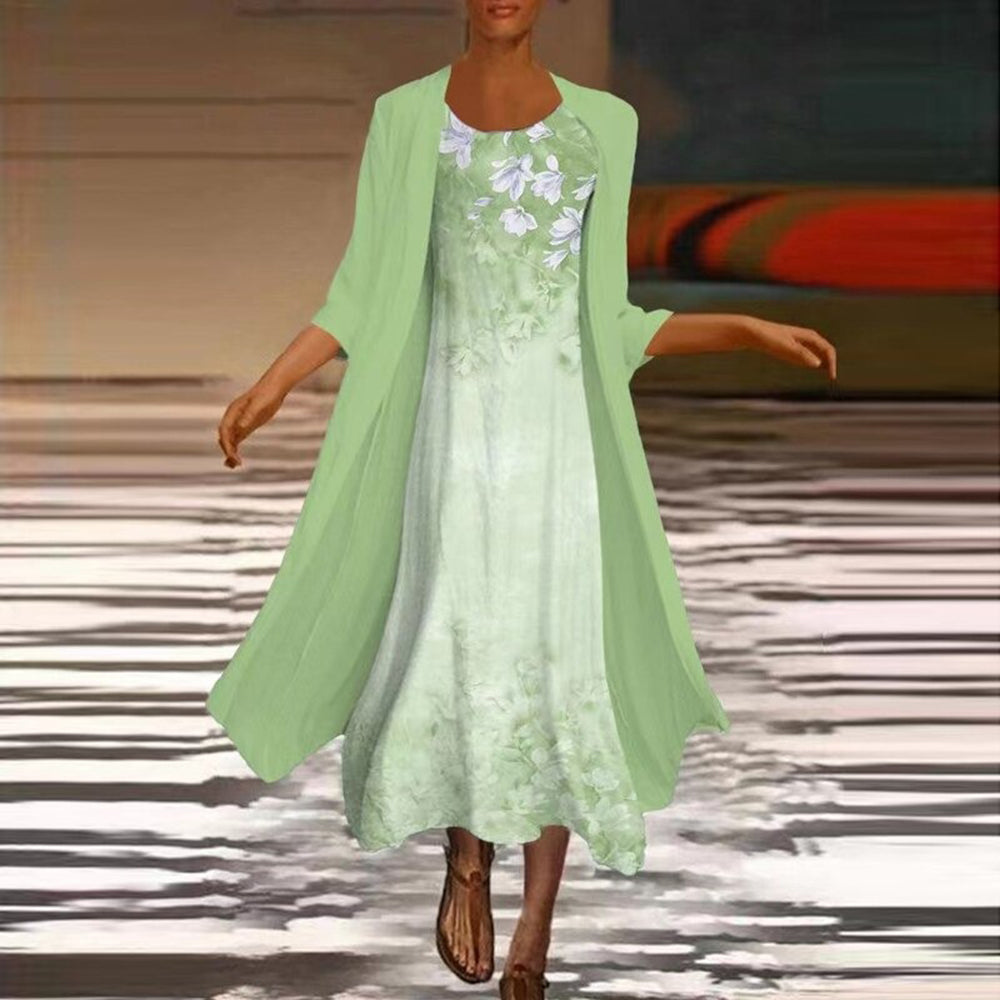 | Long Dress with Matching Jacket