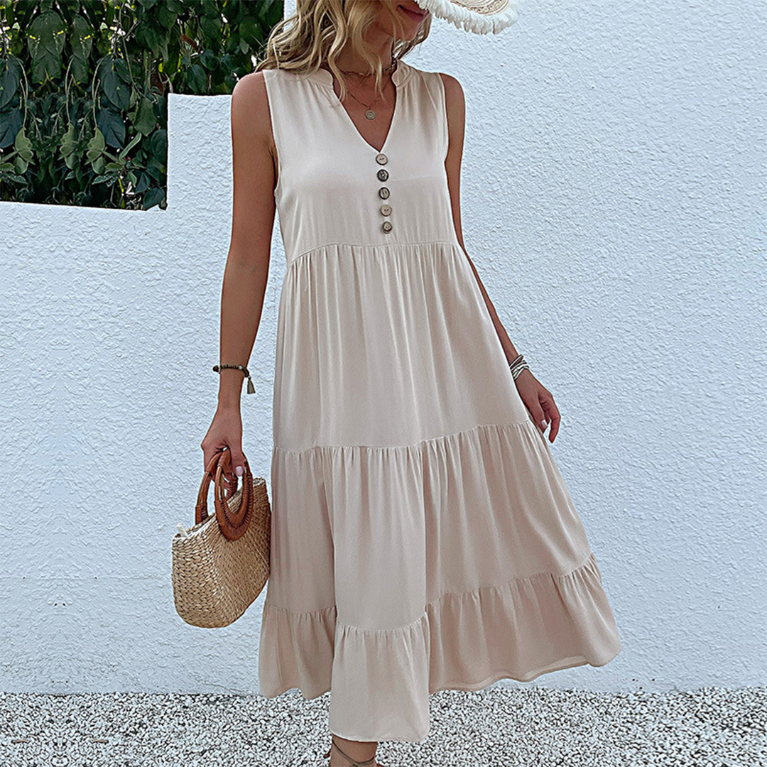 Leire Effortless Casual Sundress Statement Occasion Edit