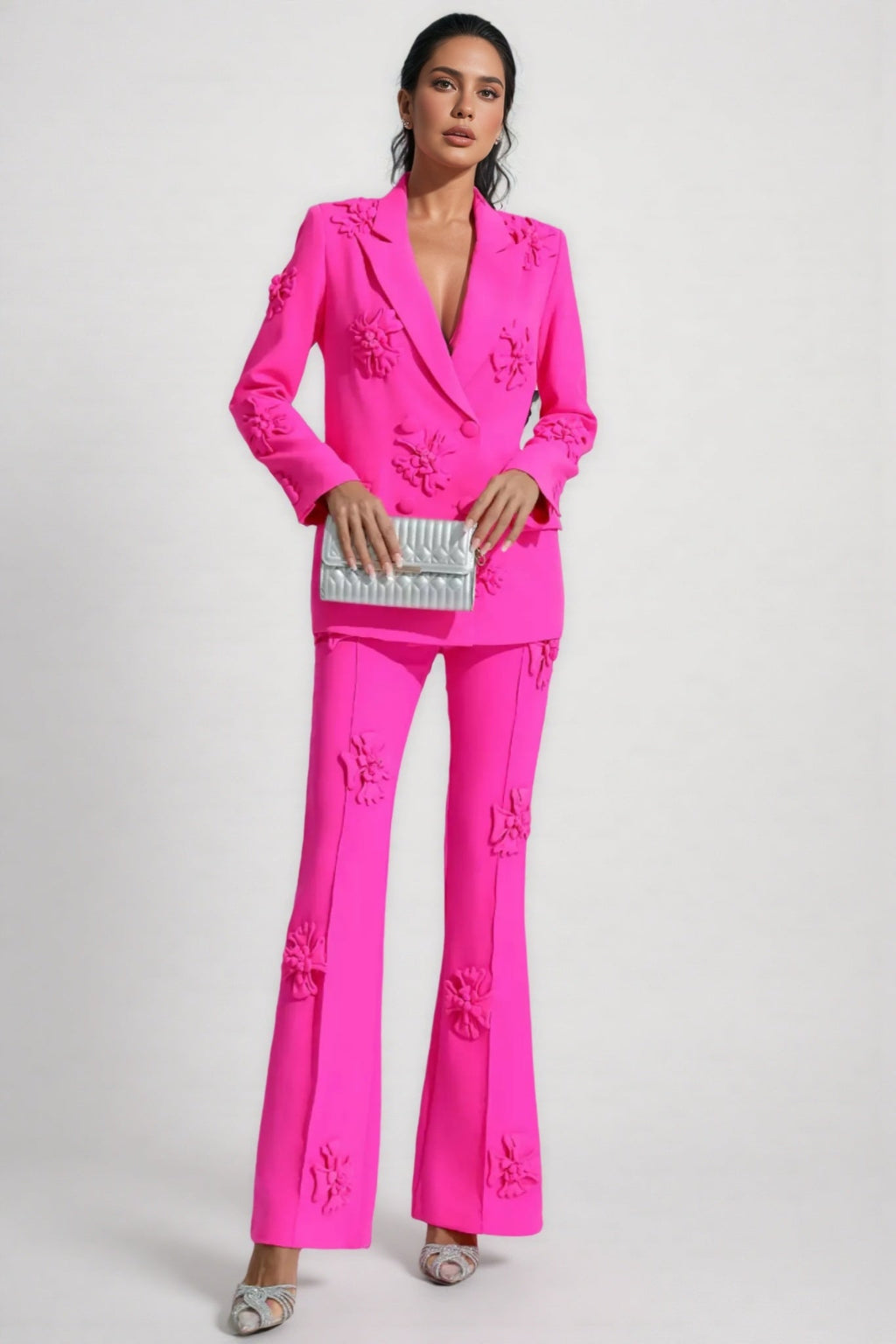 Alena Blouse jacket & trousers two-piece set