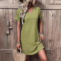 Yazmín Minimalist Stylish Mini Dress Premium Wardrobe Essential